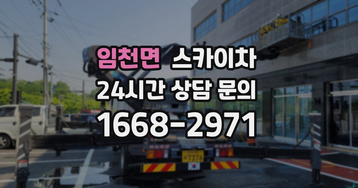 임천면 스카이차