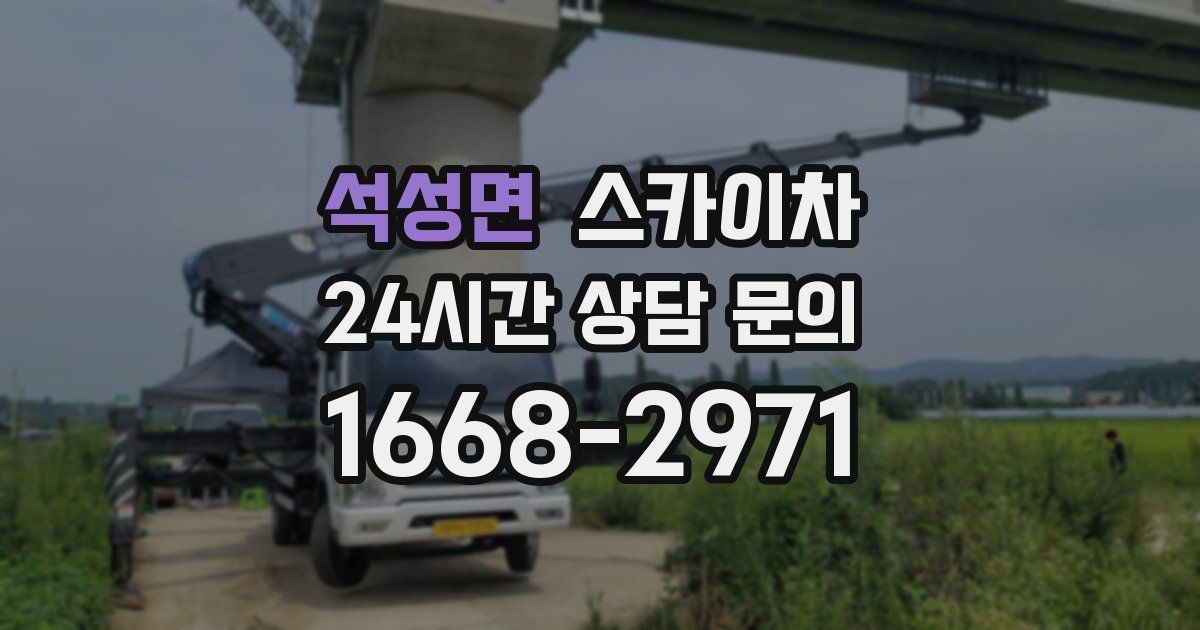 석성면 스카이차