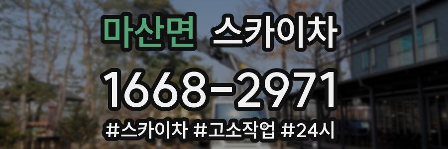 마산면 스카이차