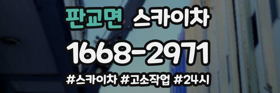 판교면 스카이차