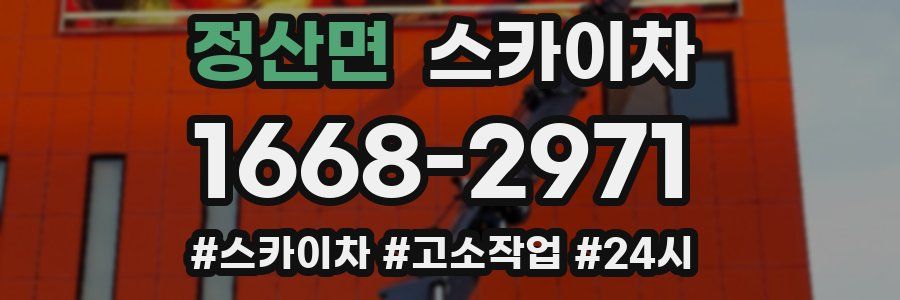 정산면 스카이차