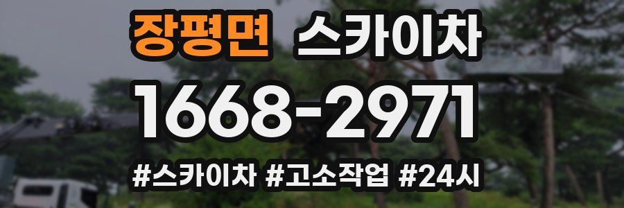 장평면 스카이차