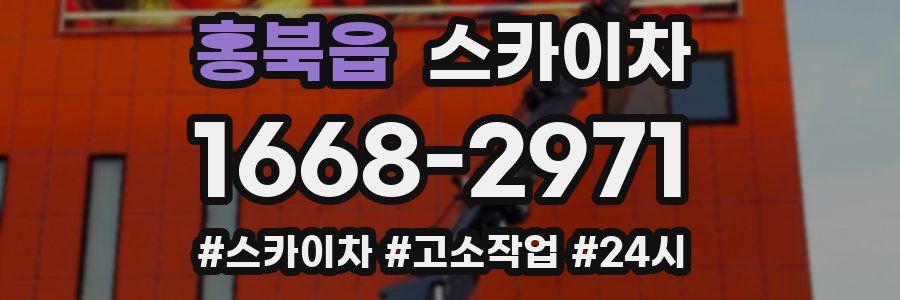 홍북읍 스카이차