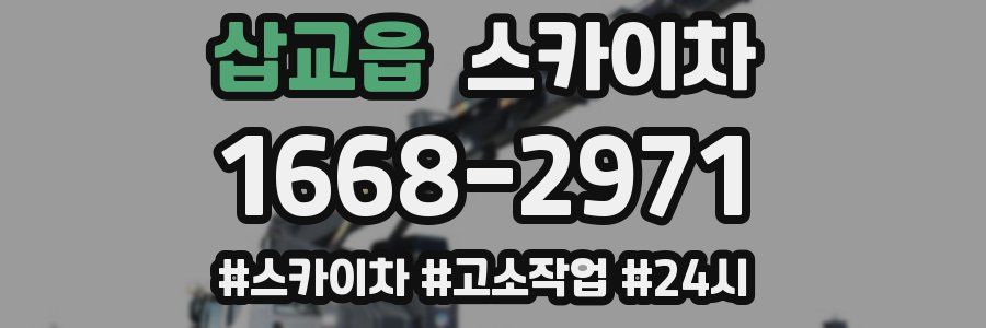 삽교읍 스카이차