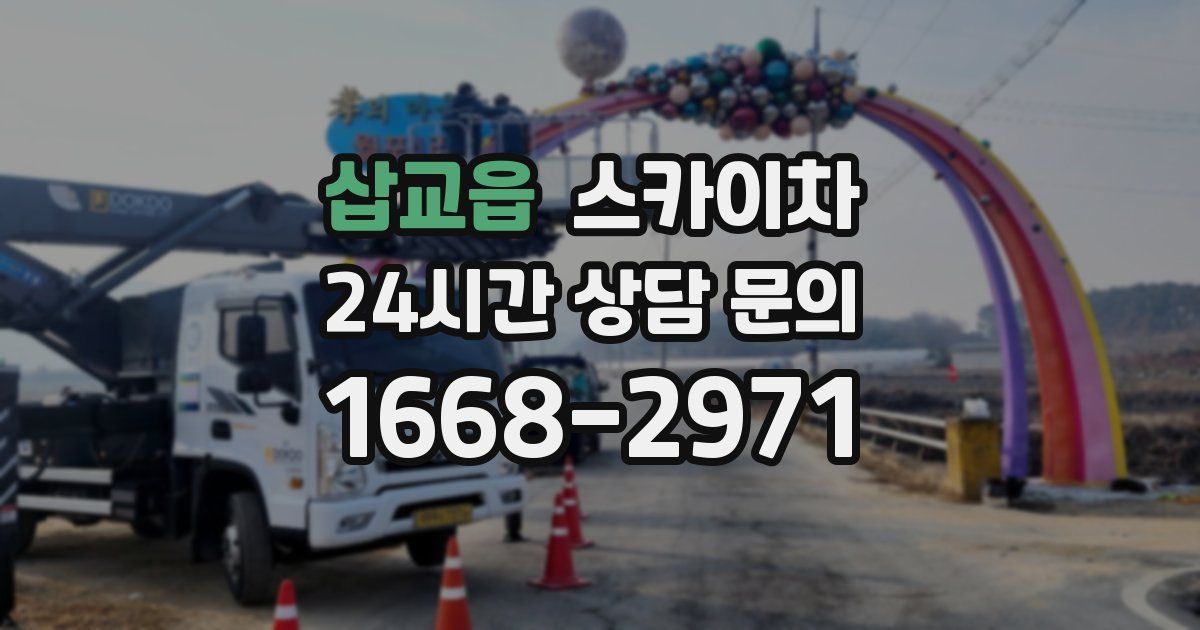 삽교읍 스카이차