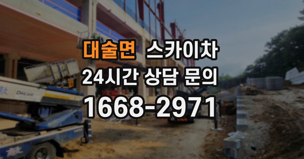 대술면 스카이차