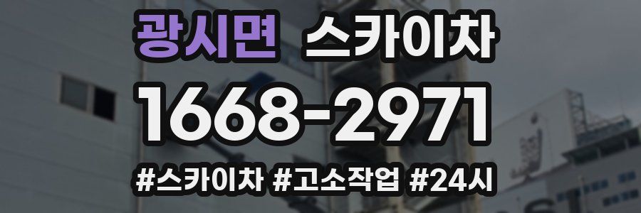 광시면 스카이차