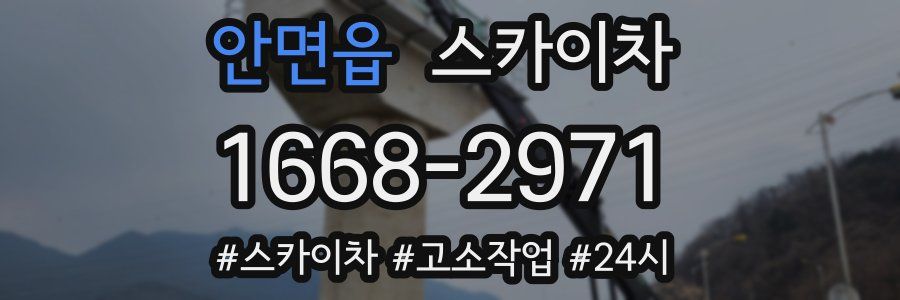 안면읍 스카이차