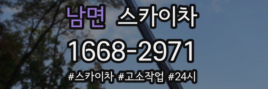 남면 스카이차