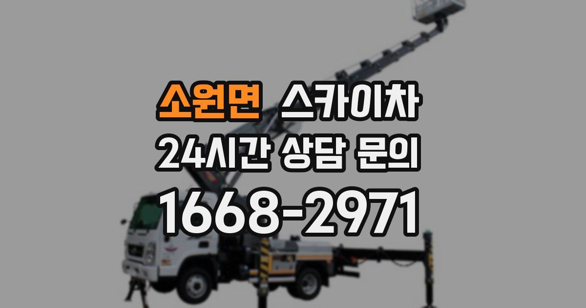 소원면 스카이차