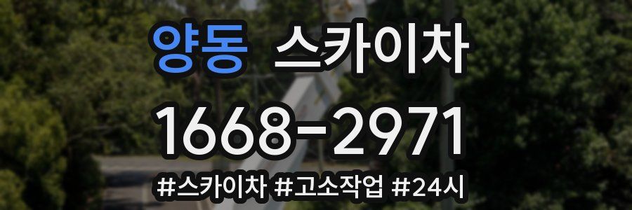 양동 스카이차