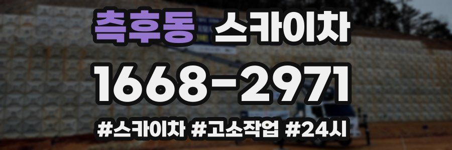 측후동 스카이차