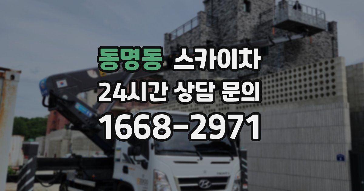 동명동 스카이차