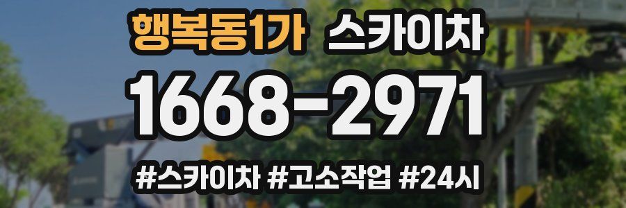 행복동1가 스카이차