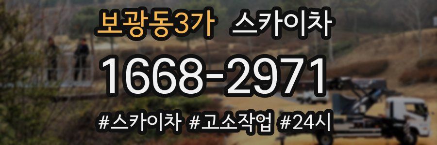 보광동3가 스카이차
