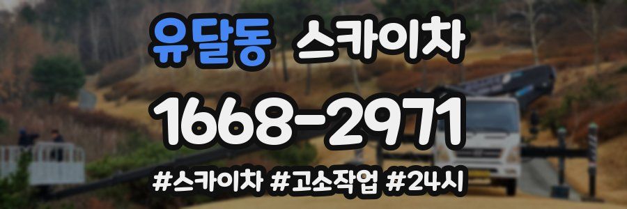 유달동 스카이차