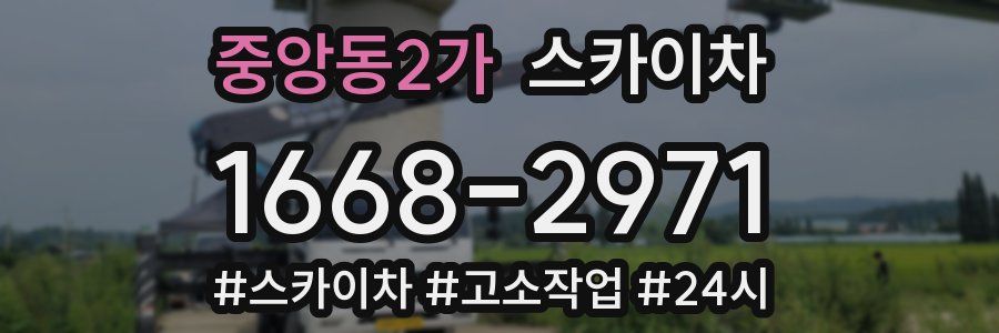 중앙동2가 스카이차