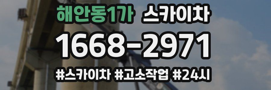 해안동1가 스카이차