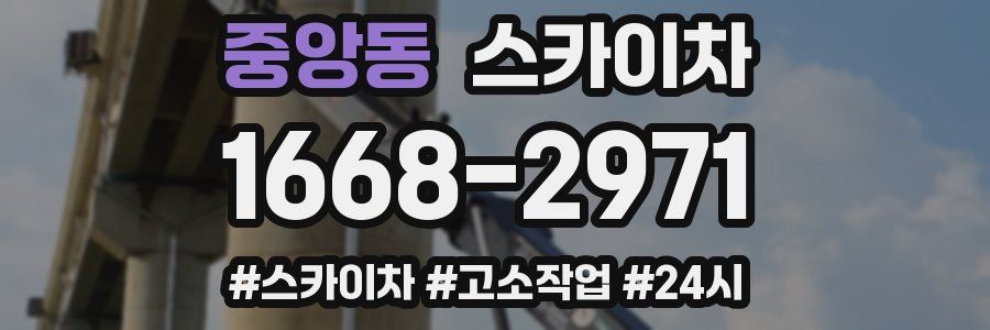 중앙동 스카이차
