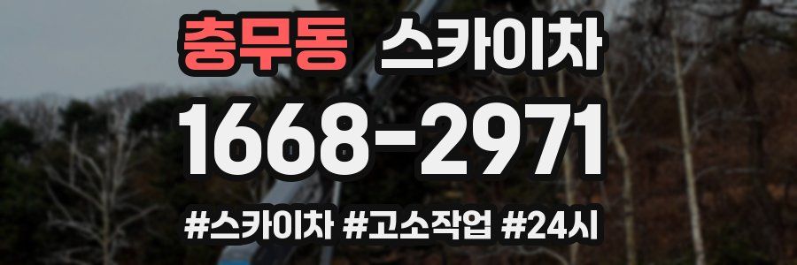 충무동 스카이차