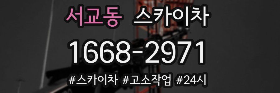 서교동 스카이차