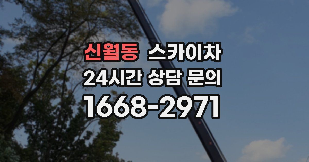 신월동 스카이차