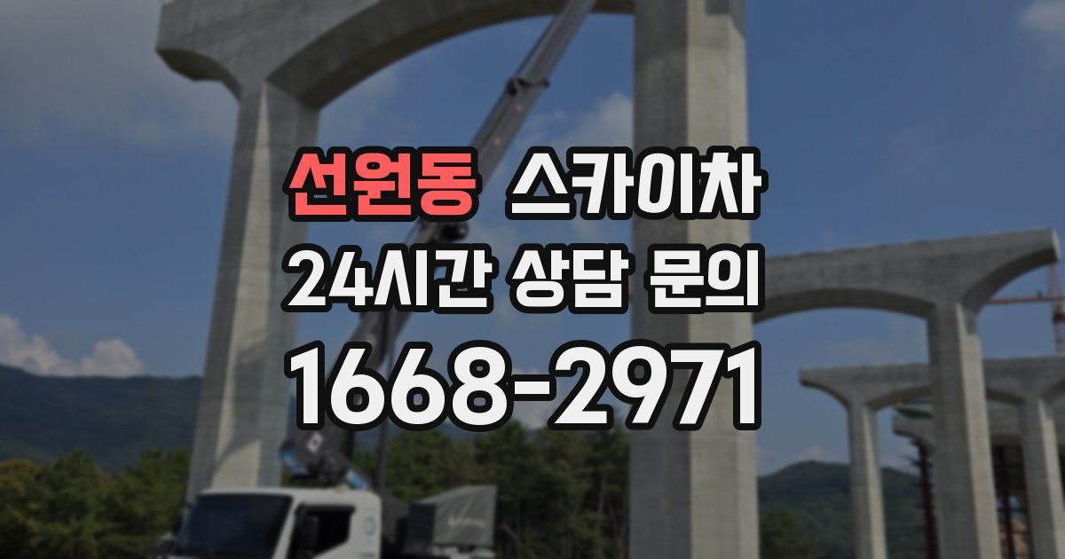 선원동 스카이차