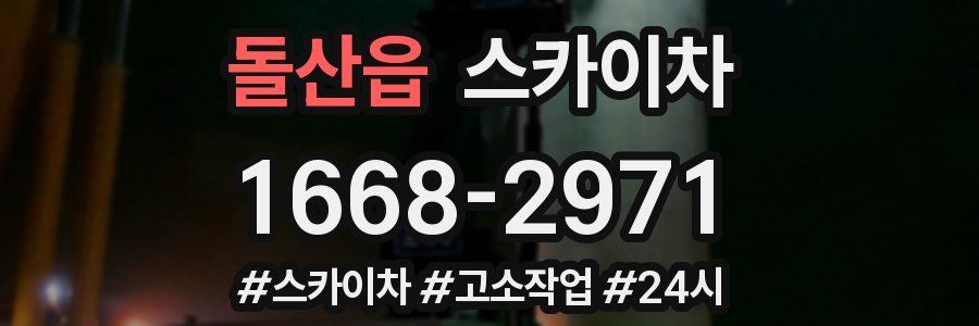 돌산읍 스카이차
