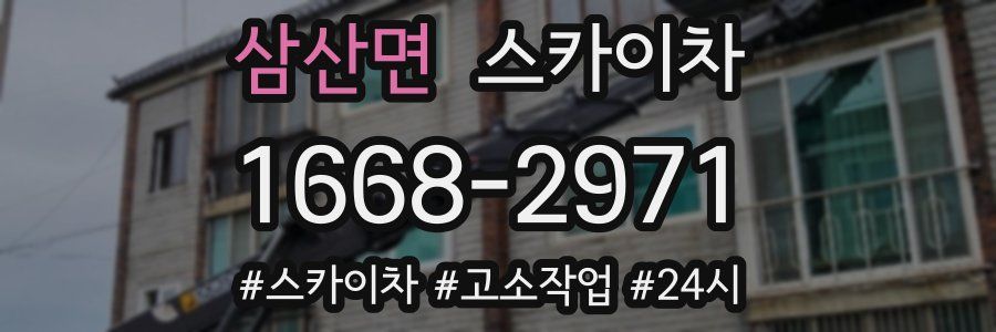 삼산면 스카이차