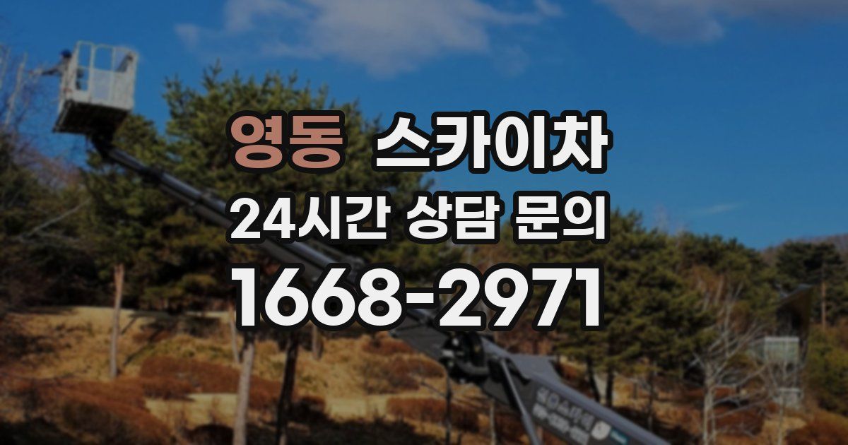 영동 스카이차