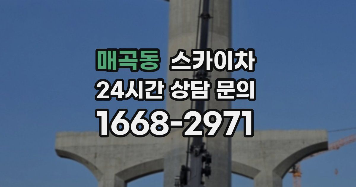 매곡동 스카이차