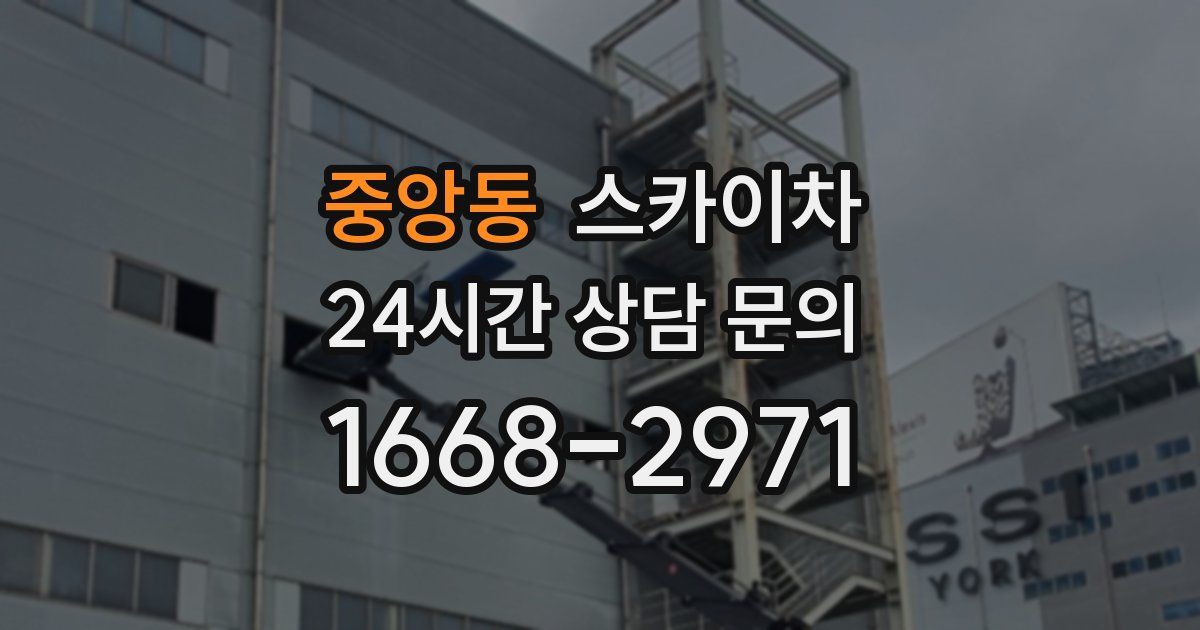 중앙동 스카이차