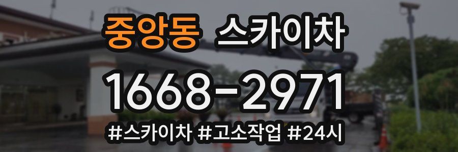 중앙동 스카이차