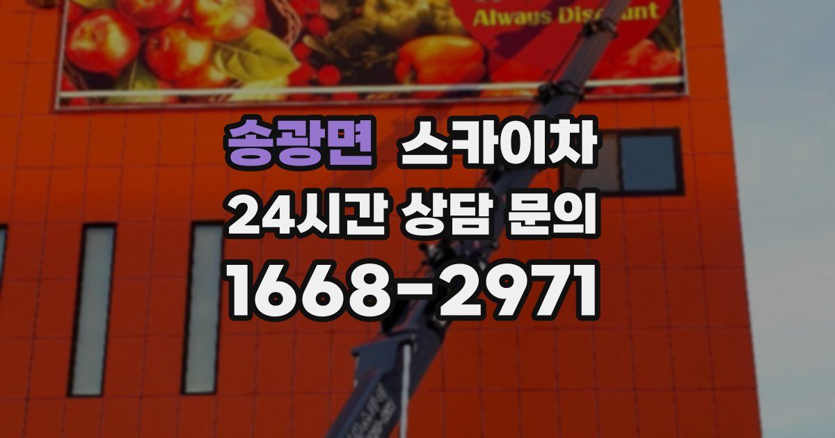 송광면 스카이차