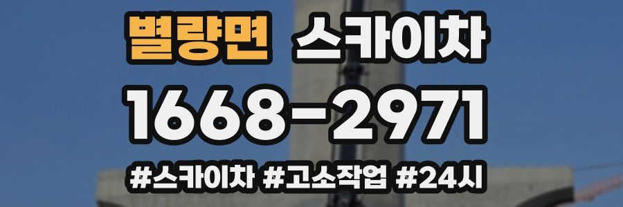 별량면 스카이차