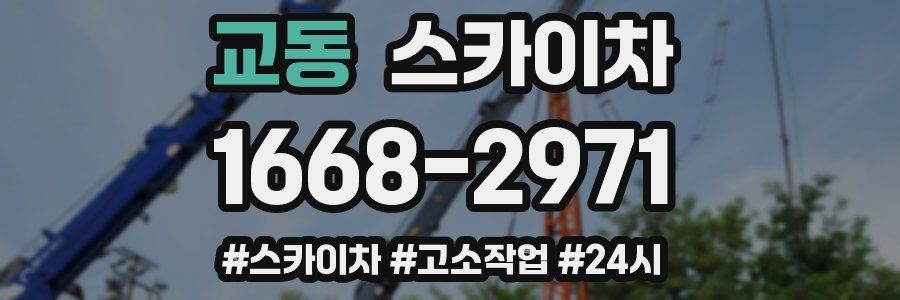 교동 스카이차