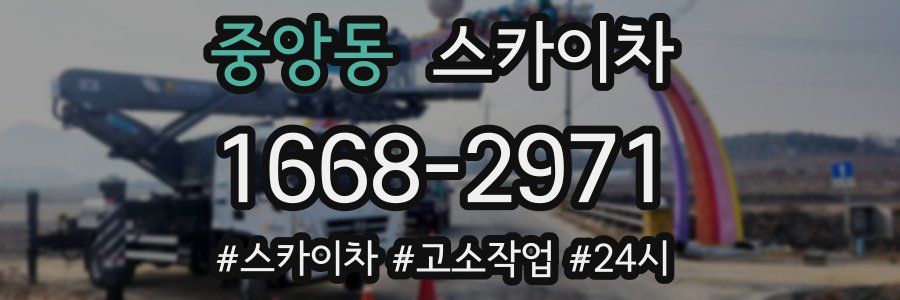 중앙동 스카이차