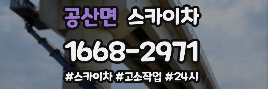 공산면 스카이차
