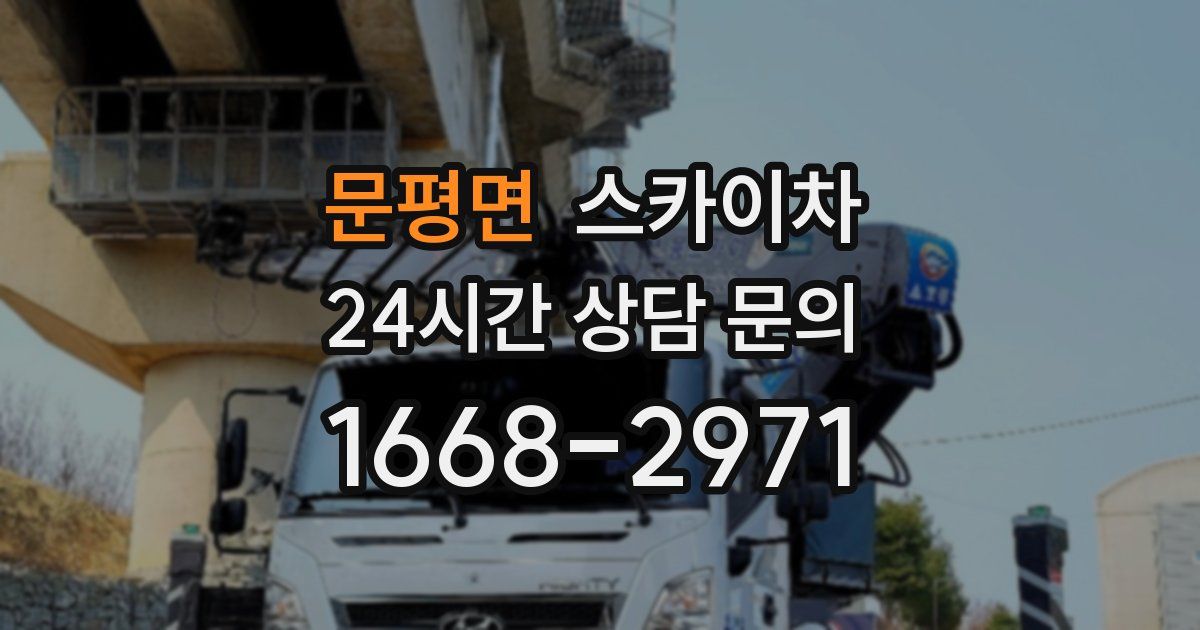 문평면 스카이차