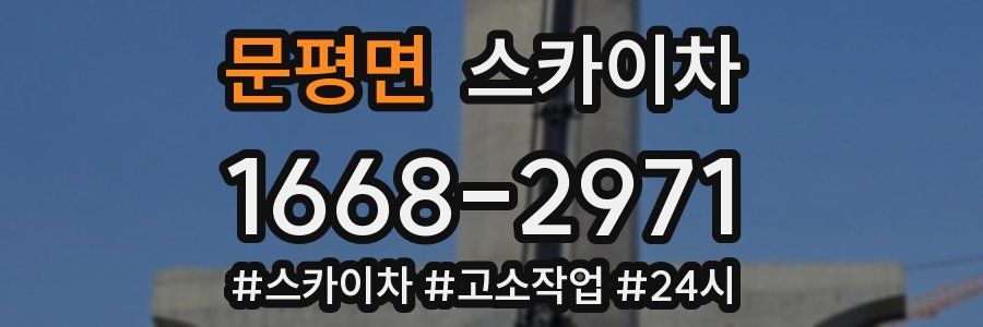 문평면 스카이차
