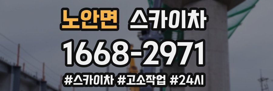 노안면 스카이차