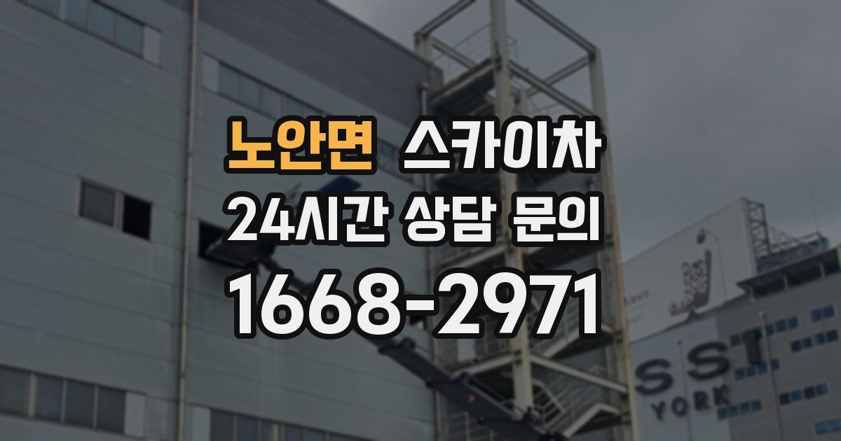 노안면 스카이차