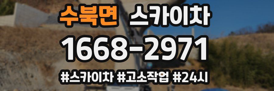 수북면 스카이차