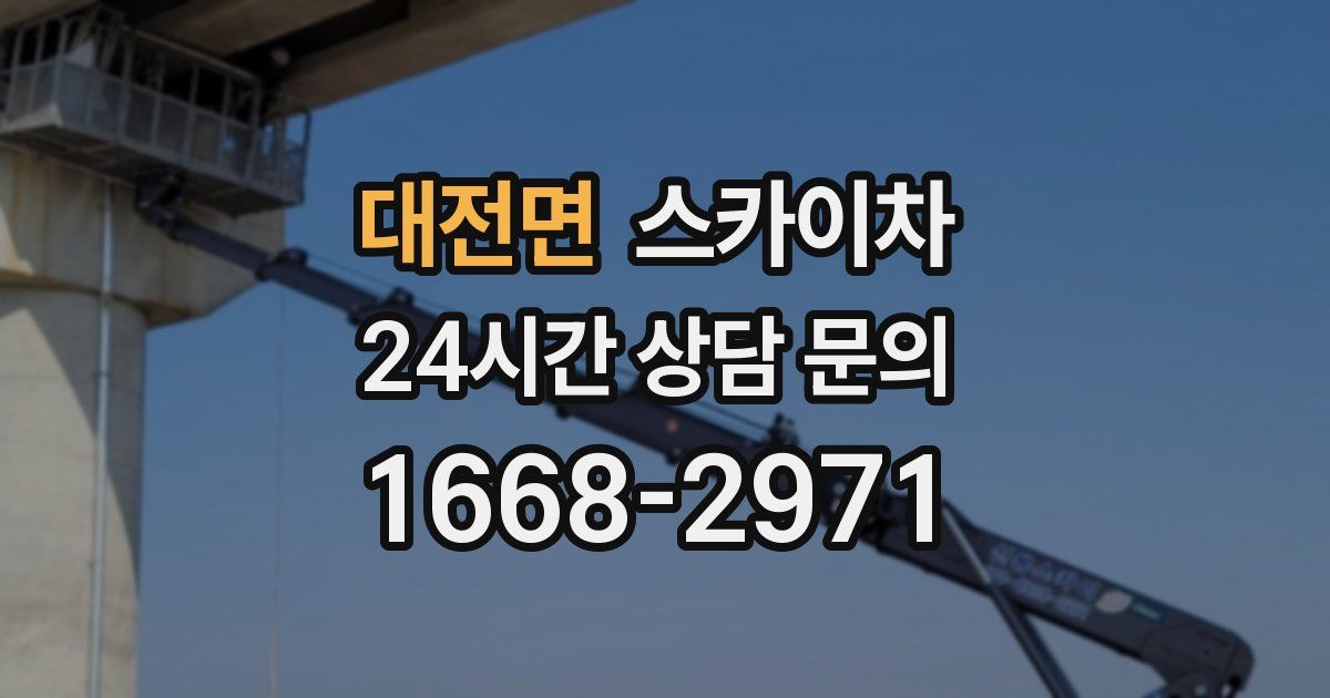 대전면 스카이차