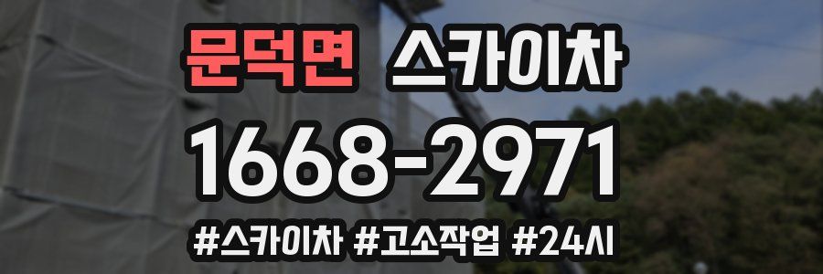 문덕면 스카이차