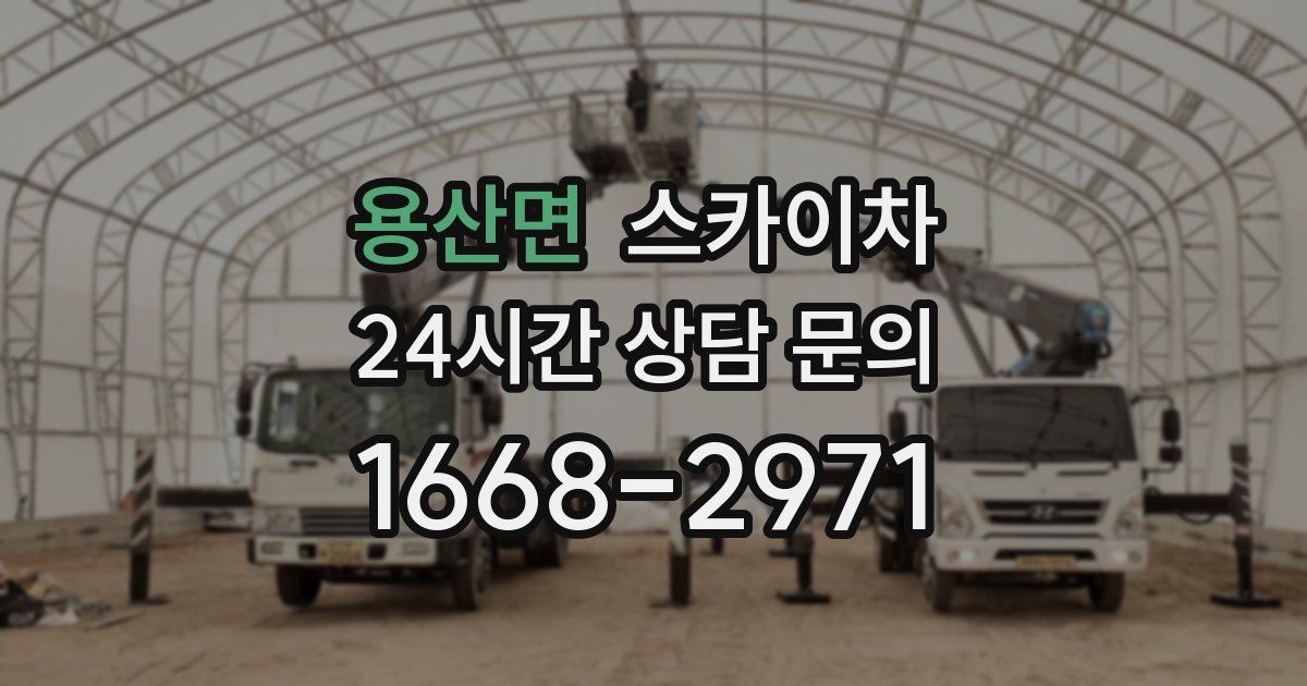 용산면 스카이차