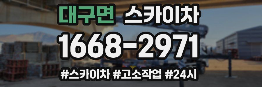 대구면 스카이차