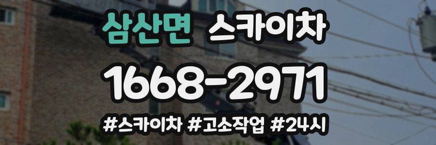 삼산면 스카이차