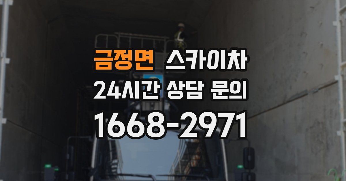금정면 스카이차