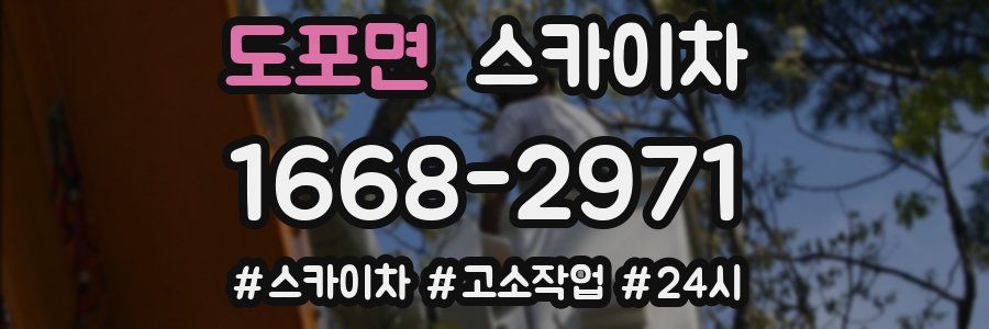도포면 스카이차